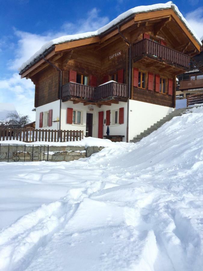 Chalet Safran Grächen Exterior foto